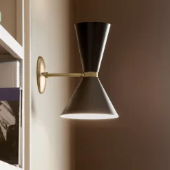 Elstead Wandlampe Metall E27 verstellbar 34,1 cm hoch Up Down* Wandleuchten|Wohnzimmerlampen