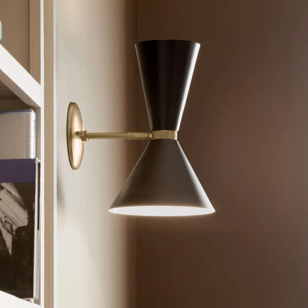 Elstead Wandlampe Metall E27 verstellbar 34,1 cm hoch Up Down* Wandleuchten|Wohnzimmerlampen