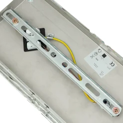 Maytoni Wandlampe Metall Glas 25 cm hoch Chrom E14 länglich* Wandleuchten|Flurlampen