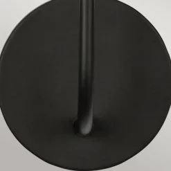 Elstead Wandlampe Metall Glas 29,2 cm hoch Schwarz E14 Modern