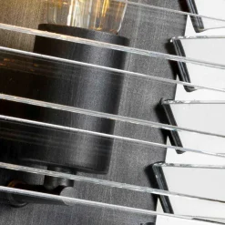 Elstead Wandlampe Metall Glas E27 28,8 cm hoch Gunmetal Grau* Flurlampen|Wohnzimmerlampen