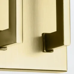 New Elstead Wandlampe Metall Stoff 38,1 cm breit E14 2-flammig