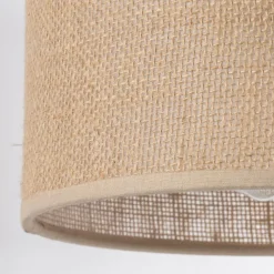 Outlet TK Lighting Wandlampe mit Schalter Jute E27 H: 30 cm Boho RIANNE