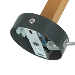 Online Easylight Wandlampe mit Schalter Kabel Grau Skandinavisch