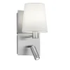 Trio Reality Wandlampe mit Schalter Metall Stoff Leselicht flexibel* Flurlampen|Wohnzimmerlampen