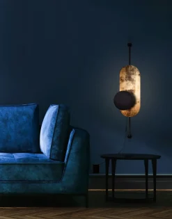 Sale Nowodvorski Wandlampe mit Schalter Metall Holz G9 indirekt