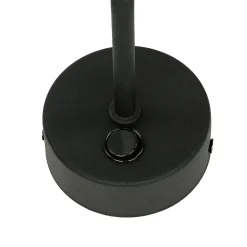 TK Lighting Wandlampe mit Schalter Schwarz Stoffschirm MAJA* Bauhaus Lampen|Wohnzimmerlampen