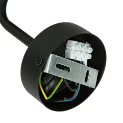 TK Lighting Wandlampe mit Schalter Schwarz Stoffschirm MAJA* Bauhaus Lampen|Wohnzimmerlampen