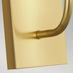 Elstead Wandlampe mit Schirm in Messing Weiß Jugendstil* Wandleuchten|Jugendstil Lampen