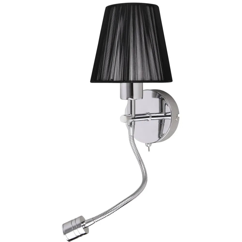 Rabalux Wandlampe mit Schwanenhals LED E14 Schalter* Led Lampen|Wandleuchten