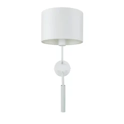 Nowodvorski Wandlampe mit Schwanenhals Weiß E27 + G9 H: 50 cm* Wandleuchten|Moderne Lampen