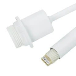 Nowodvorski Wandlampe mit Schwanenhals Weiß E27 + G9 H: 50 cm* Wandleuchten|Moderne Lampen