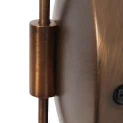 Steinhauer Wandlampe mit Stecker dimmbar Glas Metall inkl. G9* Wandleuchten|Flurlampen