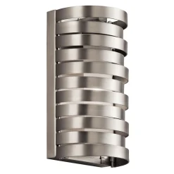 Outlet Elstead Wandlampe NAILA Nickel gebürstet B:15cm Lampe