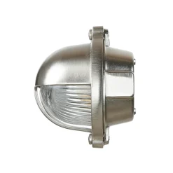 Lido Wandlampe Nickel IP64 Echt-Messing oval Maritim* Außenwandleuchten|Rustikale Lampen