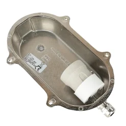 Lido Wandlampe Nickel IP64 Echt-Messing oval Maritim* Außenwandleuchten|Rustikale Lampen