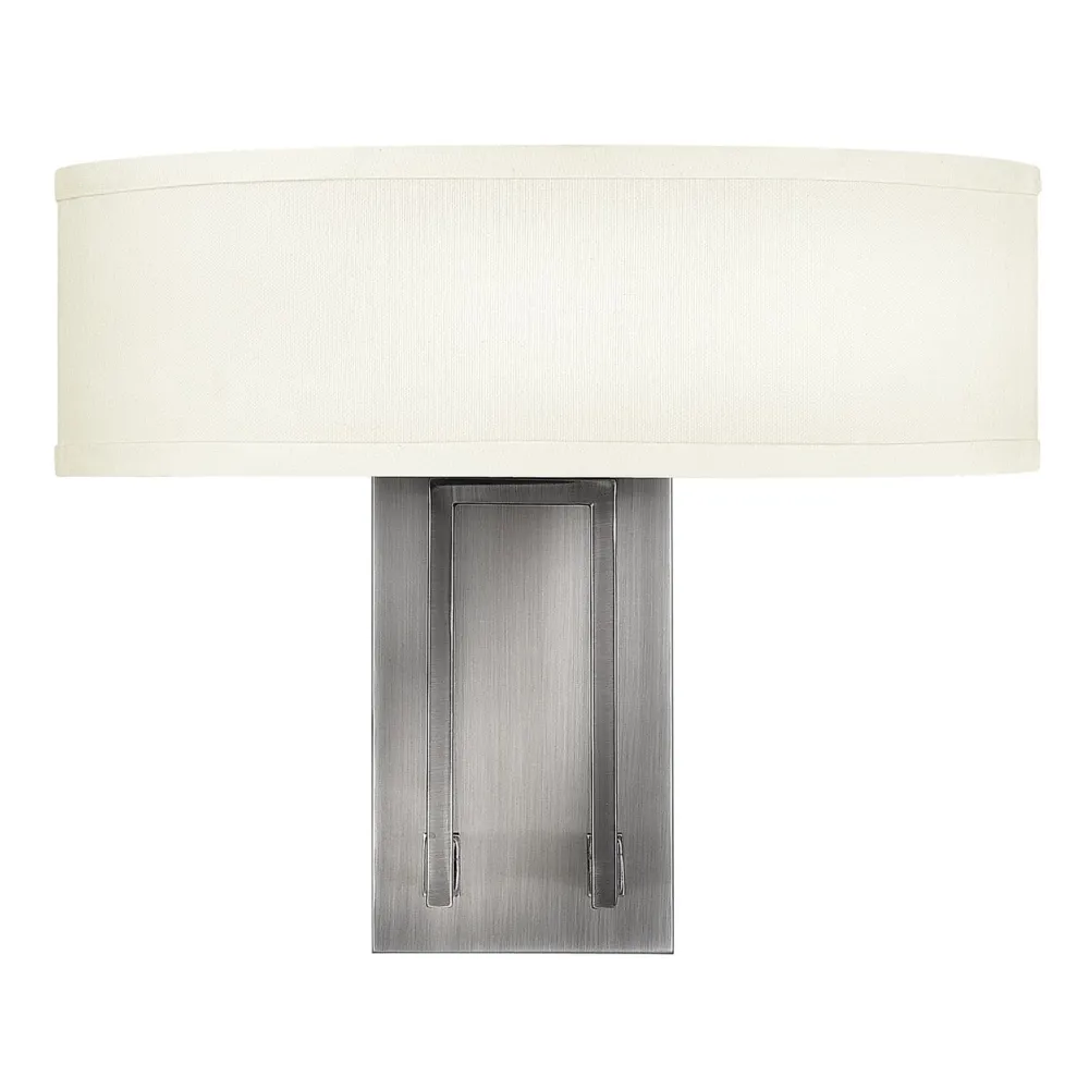 Elstead Wandlampe POLILLA Nickel H:38cm Lampe Wohnzimmer* Wandleuchten|Flurlampen