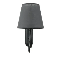 Lamkur Wandlampe Romantisch Anthrazit Landhaus gemütlich* Wandleuchten|Rustikale Lampen