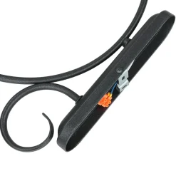 Lamkur Wandlampe Romantisch Anthrazit Landhaus gemütlich* Wandleuchten|Rustikale Lampen