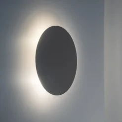 TK Lighting Wandlampe rund Ø 30 cm klein 3x G9 indirektes Licht Beige* Wandleuchten|Flurlampen