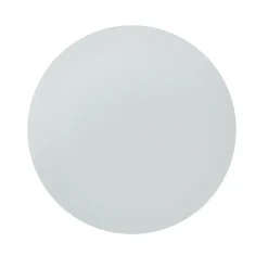 New TK Lighting Wandlampe rund Metall Ø 30 cm flach Weiß G9 Modern