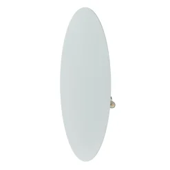 New TK Lighting Wandlampe rund Metall Ø 30 cm flach Weiß G9 Modern