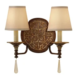 Discount Elstead Wandlampe SAMEA Bronze B:39cm 2xE14 Design Leuchte