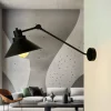 Nowodvorski Wandlampe Schwarz Metall verstellbar XXL E27* Industrie Lampen|Wohnzimmerlampen