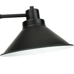 Nowodvorski Wandlampe Schwarz Metall verstellbar XXL E27* Industrie Lampen|Wohnzimmerlampen