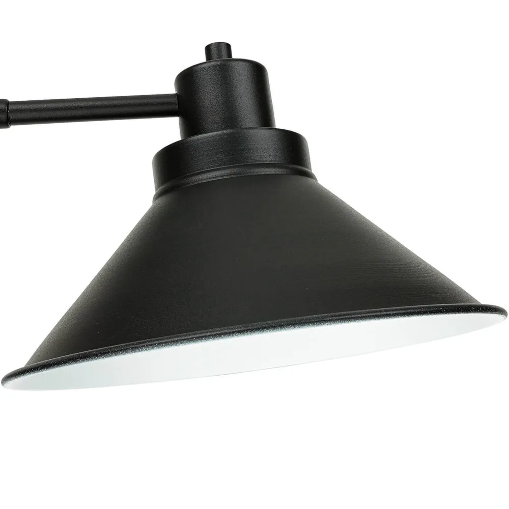 Nowodvorski Wandlampe Schwarz Metall verstellbar XXL E27* Industrie Lampen|Wohnzimmerlampen