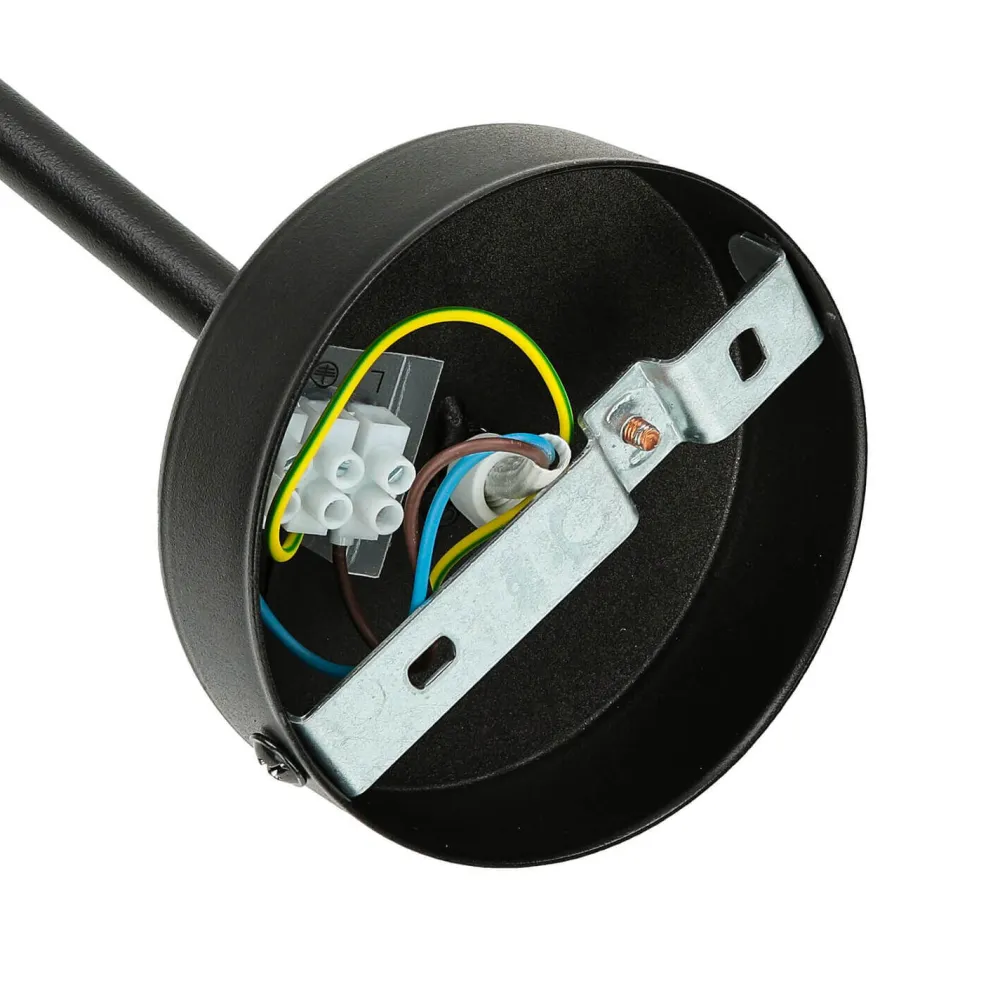 Nowodvorski Wandlampe Schwarz Metall verstellbar XXL E27* Industrie Lampen|Wohnzimmerlampen