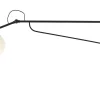 Clearance ALDEX Wandlampe Schwarz T:81 cm GU10 für Steckdose flexibel