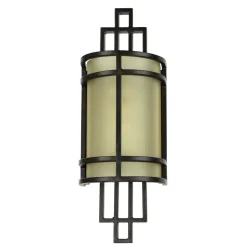 Online Elstead Wandlampe SHOJI Bronze Vintage Leuchte Wohnzimmer