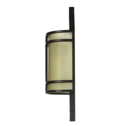 Online Elstead Wandlampe SHOJI Bronze Vintage Leuchte Wohnzimmer