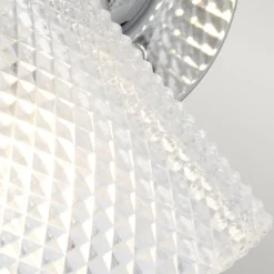 Elstead Wandlampe Spiegel LED G9 IP44 B: 34,5 cm Metall Glas in Chrom