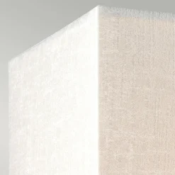 New Elstead Wandlampe Stoff Creme Messing Up Down wohnlich