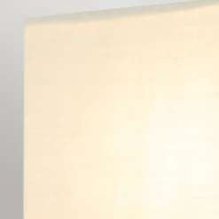 Online Elstead Wandlampe Stoffschirm H: 25,4 cm in Blattgold Weiß