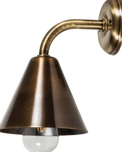 Lido Wandlampe Treppe Wohnzimmer Messing E27 in Antik* Wandleuchten|Küchenlampen