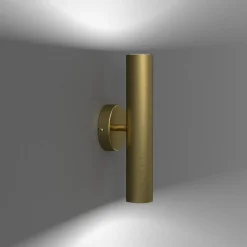 Sale Luminex Wandlampe Up Down Metall in Messing 2x GU10