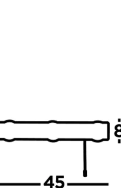 Outlet Searchlight Wandlampe Up Down mit Schalter IP44 3x G9 Schwarz Weiß Bad