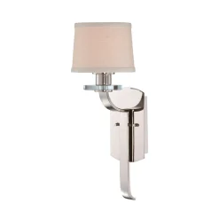 Elstead Wandlampe VALI in Silber Antik Creme B:17cm Lampe* Wandleuchten|Moderne Lampen