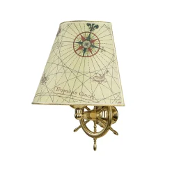 Laura Suardi Wandlampe VELIERO Messing Maritim außergewöhnlich* Wandleuchten|Lampen Aus Aller Welt