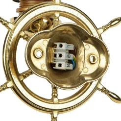 Laura Suardi Wandlampe VELIERO Messing Maritim außergewöhnlich* Wandleuchten|Lampen Aus Aller Welt