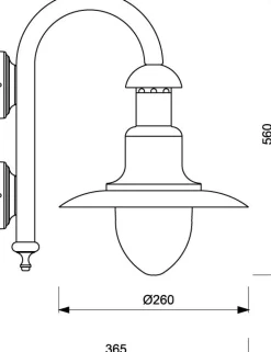 New Laura Suardi Wandlampe VIAREGGIO Messing Glas Maritim glanzvoll
