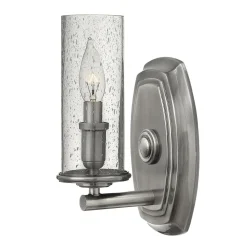 Elstead Wandlampe Vintage Design Regelglas in Nickel antik* Wandleuchten|Vintage Lampen