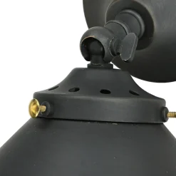 Outlet Giovanni Battista Wandlampe Vintage in Bronze aus echtem Messing