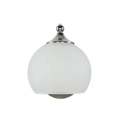 Best Jupiter Wandlampe Weiß Chrom NABO Wandleuchte Bad Flur