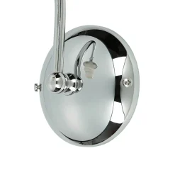 Best Jupiter Wandlampe Weiß Chrom NABO Wandleuchte Bad Flur