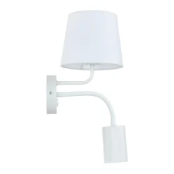 Easylight Wandlampe Weiß E27 mit Leselampe verstellbar GU10* Wandleuchten|Moderne Lampen