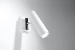 Sollux Wandlampe Weiß GU10 verstellbar Modern Wandleuchte